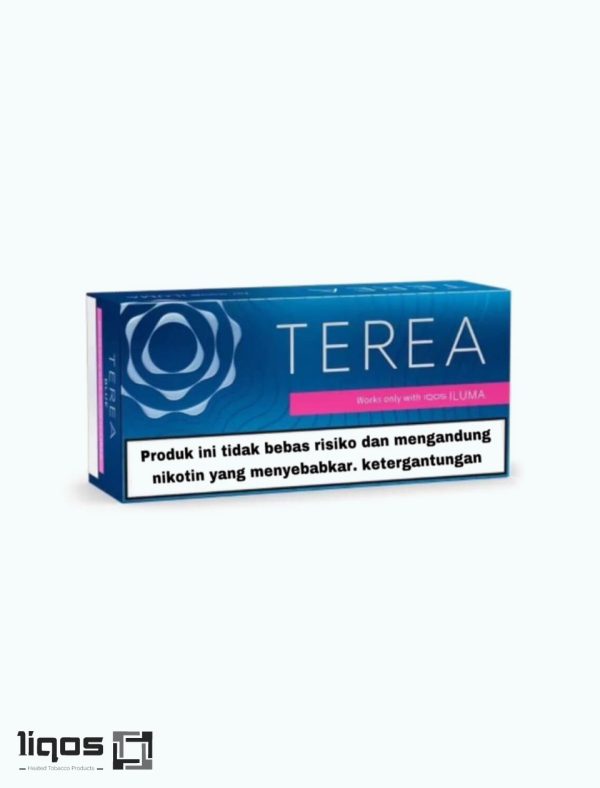 سیگار ترا آبی (blue) اندونزی، سیگار تریا بلو ، Terea blue چوب سیگار یا فیلتر مخصوص طعم منتول یا نعنایی مناسب استفاده در دستگاه های آیکاس ایلوما