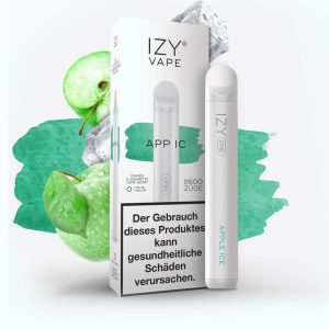 پاد یک بار مصرف 600 پاف ایزی IZY-vape-apple
