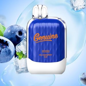 پاد یک بار مصرف 8000 پاف جنیونPod-8000-puff-Genuine-Bluberry-Ice
