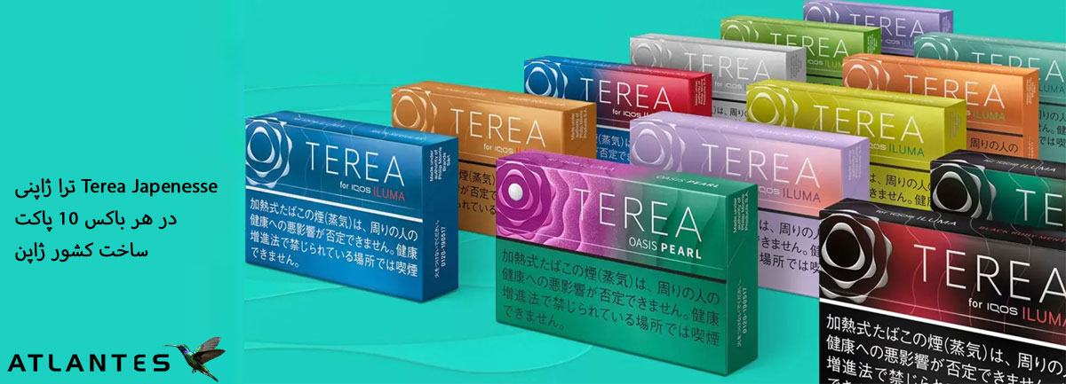 انواع طعم های ترا ژاپنی Terea japenese خرید terea iqos
